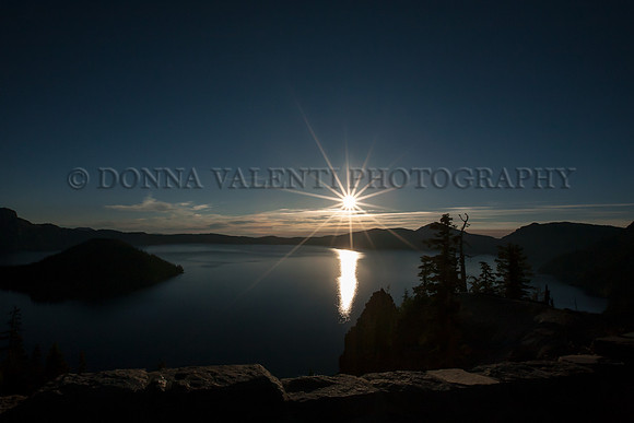 Sunrise at Crater Lake